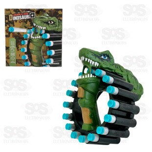 Lançador De Dardos Dinossauro Segma Toys SEG-LADMAN11