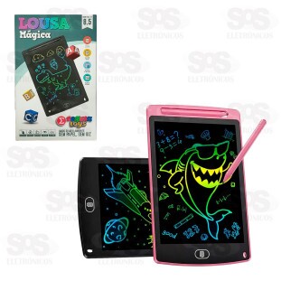 Lousa Mágica Infantil Colorida 8.5 Polegadas Segma SEG-LMG85