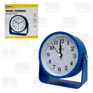 Relógio Analógico Com Despertador B-Max BM-R813