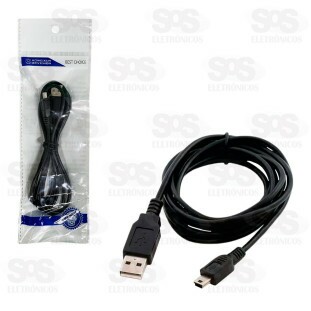 Cabo Mini USB V3 1,5 Metros Alta Velocidade Maxmidia