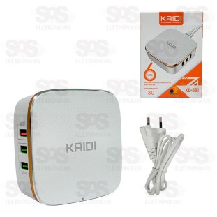 Hub USB 6 Portas 35W Auto-ID Kaidi KD-601