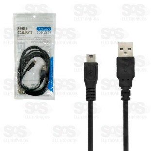 Cabo USB Para Mini USB V3 2 Metros IT-Blue LE-801