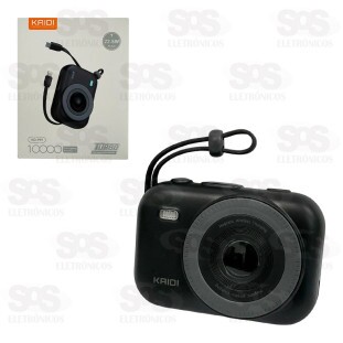 Carga Extra 10000mAh Por Indução Kaidi KD-999