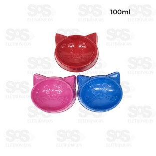 Mini Comedouro para Pets 100ml Pet Toys 0175A