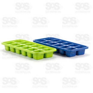 Forma de Gelo de Plástico 12 Divisões Plasmarc 152