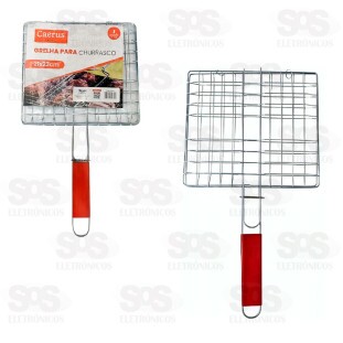 Grelha Para Churrasco 23x21CM Caerus CRS-2313