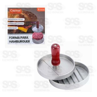 Forma Para Hambúrguer Manual Caerus CRS-2856