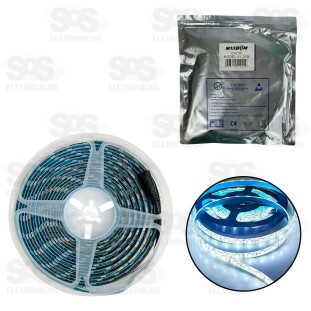 Fita De LED Branco Frio 5 Metros Maxbom 51-63B