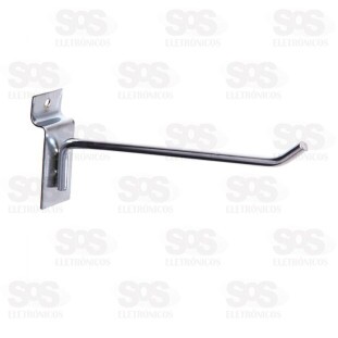 Gancho Metálico Para Painel Canaletado 15CMx4MM 3330