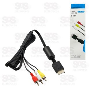 Cabo 3 RCA Para PS2 1,8 Metros It-Blue LE-1019