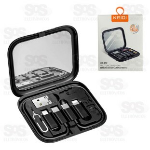Kit Cabo Multifuncional 9 em 1 60W Com Suporte Kaidi KD-102