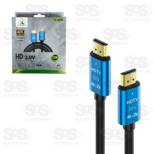 Cabo HDMI 4K 20 Metros X-Cell XC-4K20 