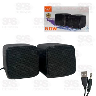 Caixa De Som Multimídia Com LED Altomex AL-1093