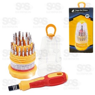 Jogo de Ferramentas Precisão 31 Em 1 BAR-58081-2