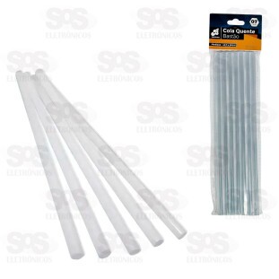 Bastão De Cola Quente Fina 0,7x20CM 7 Unidades Barcelona BAR-13773-6