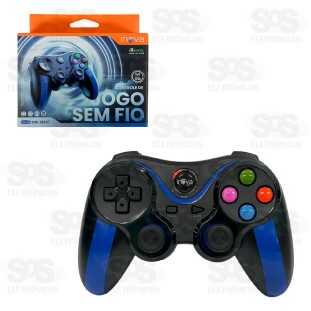 Controle Gamepad Sem Fio PC/PS4/Celular Inova CON-12867