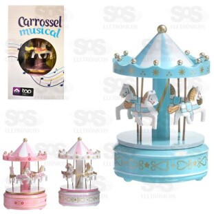 Carrossel Giratório Caixinha De Música Top Útil TOP1903
