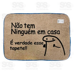 Tapete Capacho Macio Com Borda 53x37CM Estampas Variadas