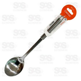 Colher de Aço Inox 34CM Caerus CRS-2755