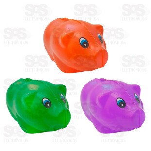 Cofre Porquinho 3 Peças Mini Toys 0853