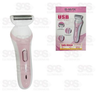 Máquina Aparador de Pelos Recarregável B-Max BM-C060