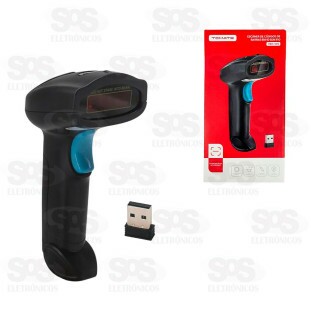 Leitor De Código De Barras Sem Fio Tomate MDK-101S