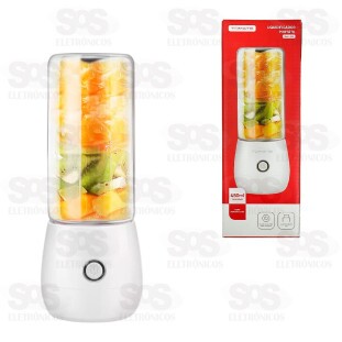 Mixer Liquidificador Portátil 450ML Tomate MAZ-008