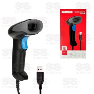 Leitor De Código De Barras Com Fio Tomate MDK-102