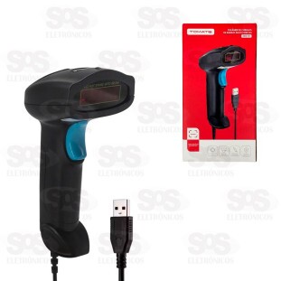 Leitor De Código De Barras Com Fio Tomate MDK-101