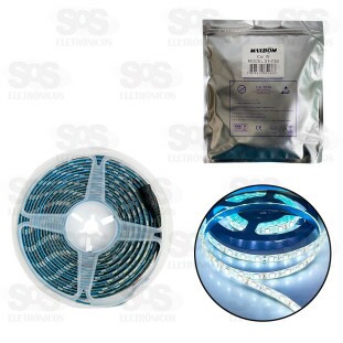 Fita De LED Branco Frio 5 Metros Maxbom 51-73B