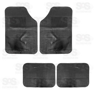 Kit Tapete Para Carro Emborrachados 4 Peças Hai Brasil YT7