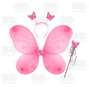 Kit Asas De fada Infantil Com LED Toy King TK-AB4970