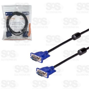 Cabo VGA 1,5 Metros VGA-1201
