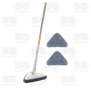 Esfregão Mop Giratório 360 Graus Triângulo PETRIN RD1196