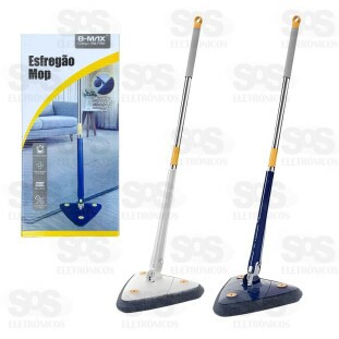 Esfregão Mop Giratório 360 Graus Triângulo BM-F992