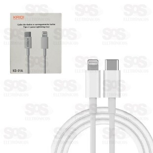 Cabo Turbo Type C Para Iphone 1 Metro Kaidi KD-01A