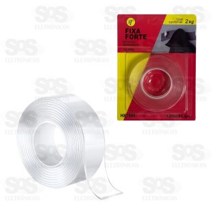 Fita Adesiva Dupla Face Transparente 1,5 Metros HX7995