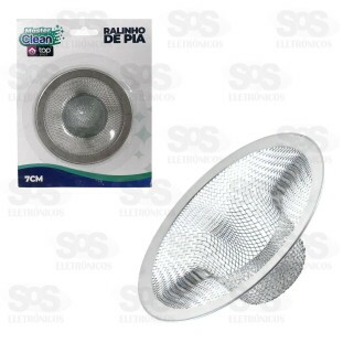 Ralo Para Pia Inox 7CM Top Útil TOP1016