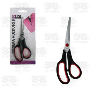 Tesoura Multiuso 5" Top Útil TOP1094