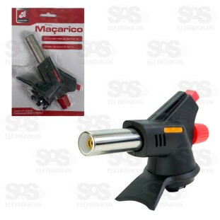 Maçarico Automático Culinário Recarregável Barcelona BAR-21408-33