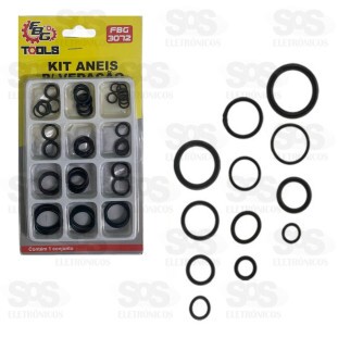 Kit Anéis de Vedação 50 Peças FBG-3072