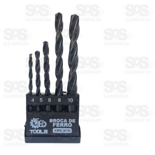 Kit De Broca Para Ferro 5 Peças FBG-3171