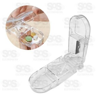 Cortador De Comprimidos Com Reservatório Top Útil TOP0913