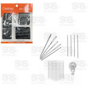 Kit Agulheiro 60 Unidades Caerus CRS-2267