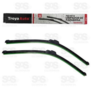 Limpador De Para-Brisa Siliconado 40cm CRS-6060/TRY-0006