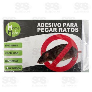 Armadilha Adesiva Pega Ratos Home & More HM-55