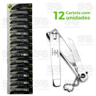 Cortador De Unha 3 Polegadas 12 Unidades HM-09