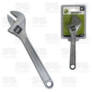 Chave Inglesa Ajustável 8 Polegadas HM-705