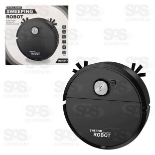 Robô Aspirador de Pó Recarregável Sweepin Robot S617