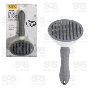 Escova Removedora de Pelos Para Animais B-Max BM-F1194